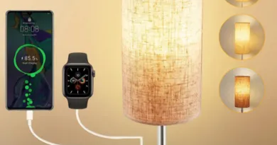 Bedside Light with 2USB Charging Ports and Dimmable