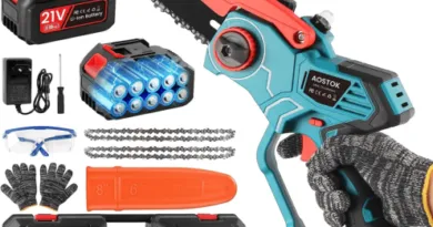 Rechargeable Mini Chainsaw Cordless with Powerful Brushless Motor