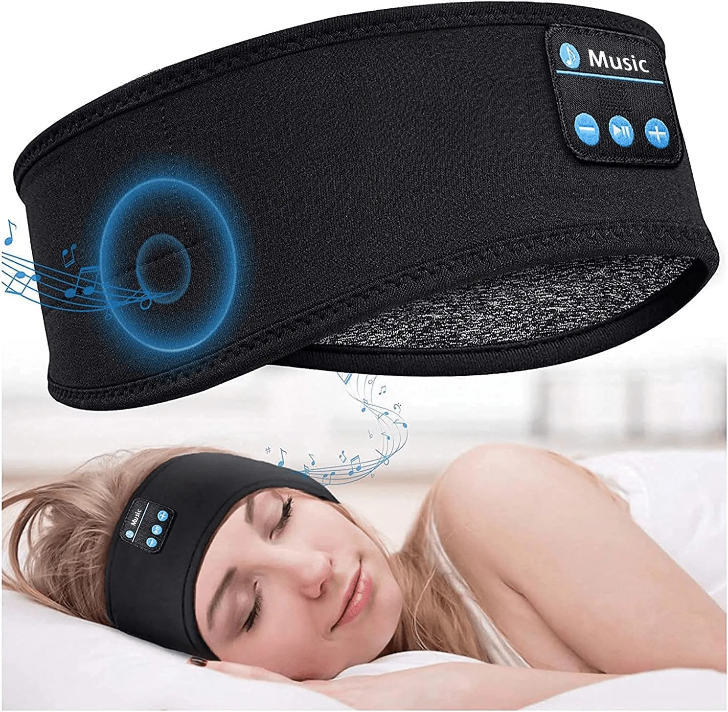 Bluetooth Sleep Headband for Jogging and Sports