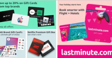 Amazon running deals on mayor brands gift cards