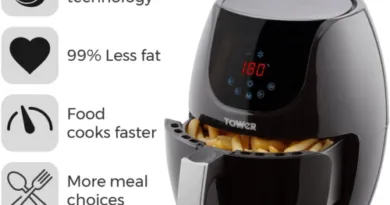 Family Size Digital Air Fryer with Rapid Air Circulation