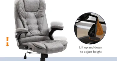 Swivel Task Office Chair for Home Ergonomic Microfibre