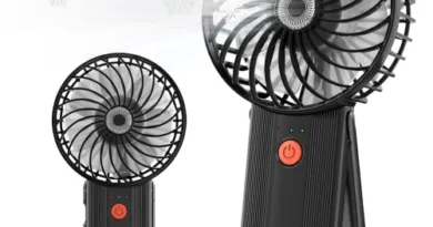 Portable Fan with Rechargeable Battery