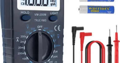 Digital Multimeter Portable Voltmeter Ampmeter Ohmmeter