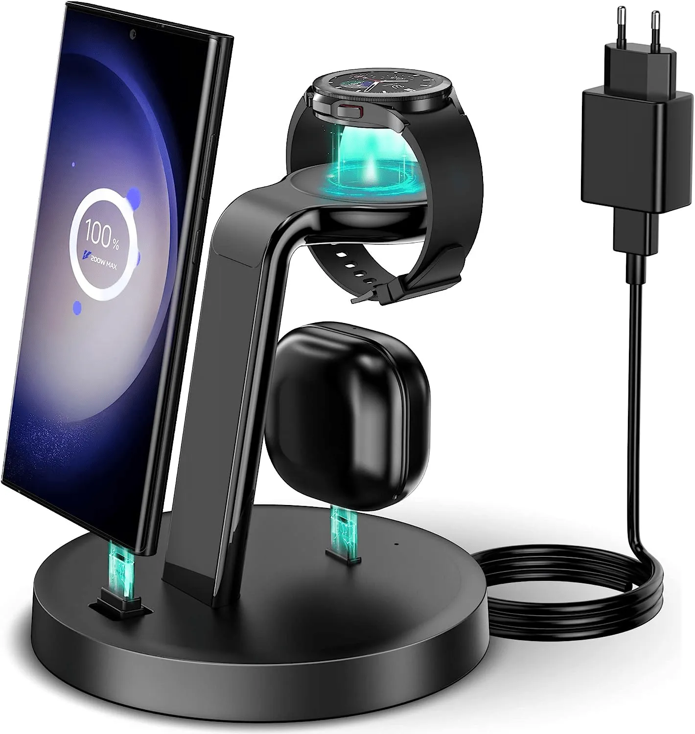 Fast Wireless Charging Station for Samsung Galaxy