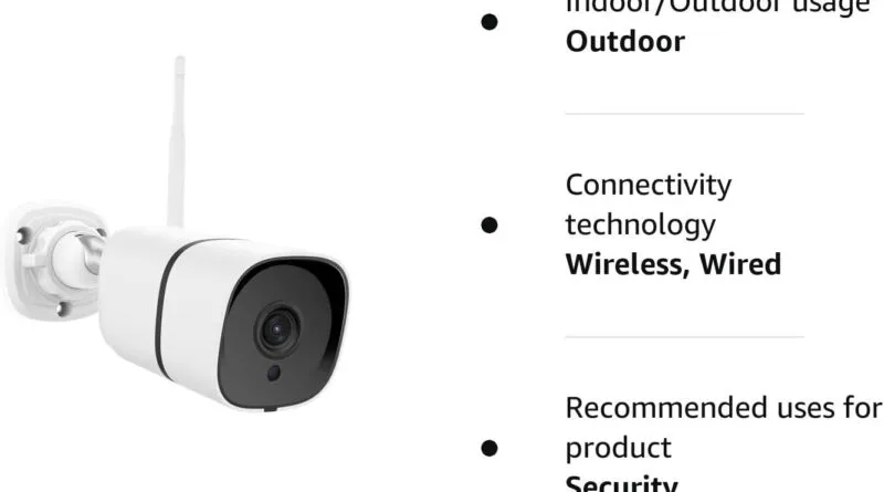 Outdoor Security Camera CCTV with IR Night Vision