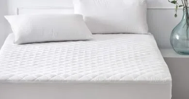 Waterproof Fiber Padded Mattress Protector Anti Mite Bed