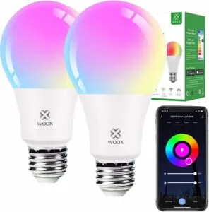 LED Color Changing WiFi Light Smart Bulbs Compatible with Alexa