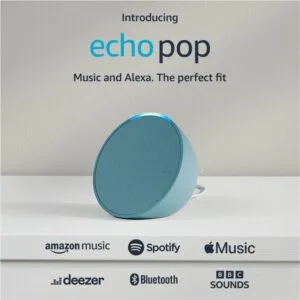 Echo Pop smart speaker with Alexa