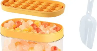 Silicone Ice Cube Tray with Lid Easy Release and Reusable