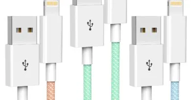 Nylon Braided Extra Long iPhone Charger Lightning Cable