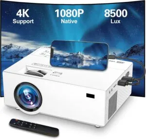 Portable Mini Projector Full HD 1080P Home Theater Video Projector