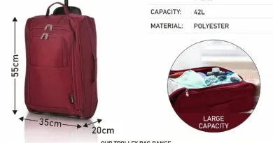 Carry On Lightweight Travel Cabin Approved Trolley Bag