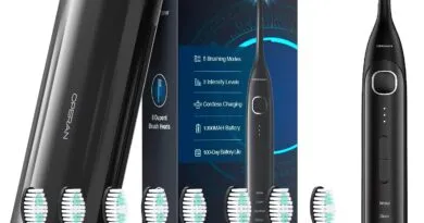 Electric Rechargeable Toothbrush for Adults and Kids