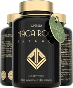 Maca Root Capsules for Women and Men High Strength