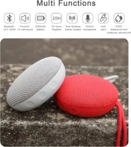 Eono Portable Bluetooth Speaker Eonosound1 with Stereo Sound