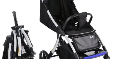 Multiposition Recline Aluminum Frame Baby Stroller