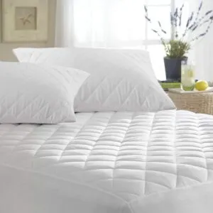 Luxury Quilted Mattress Protector Microfiber Fitted