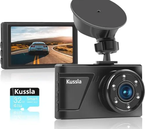 Car Dash Camera with Night Vision with SD Card