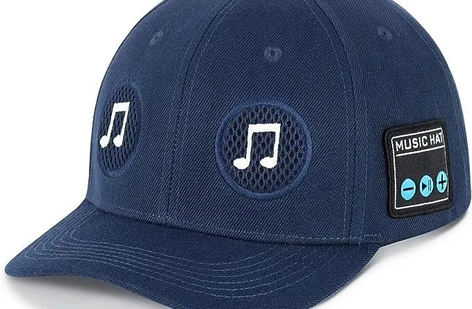 Adjustable Bluetooth Baseball Cap with Wireless Smart Speaker