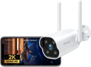 Security Camera Outdoor with Detection Alarm