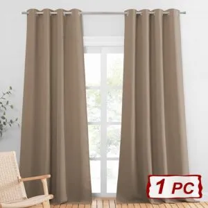 Blackout Window Curtain - Thermal Insulated Eyelet Top Curtains Drapes