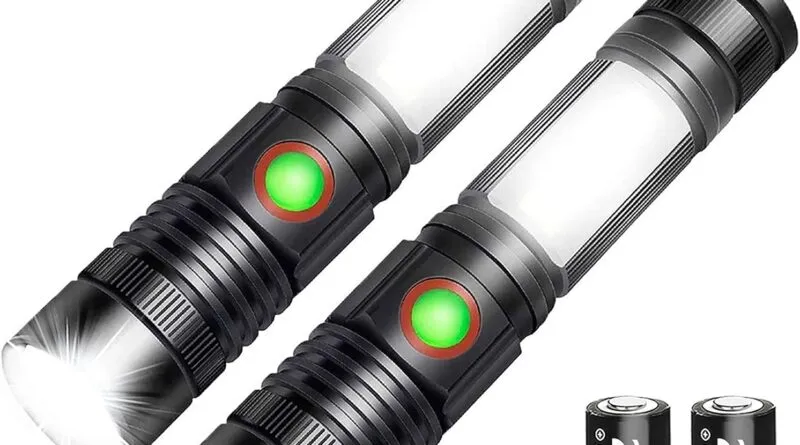 Led Magnetic Torches Rechargeable Super Bright Tactical Flashlight