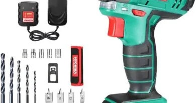 Cordless Drill Driver Electric Screwdriver with Variable Speed