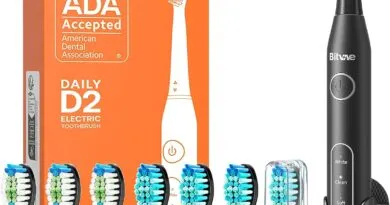 Ultrasonic Electric Rechargeable Toothbrush for Adults and Kids