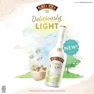 Baileys Deliciously Light creamy and smooth