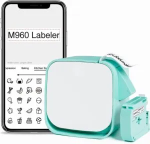 Portable Bluetooth Thermal Label Maker Rechargeable