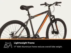 Adult Mountain Bike for Mens and Womens with Disc Brakes