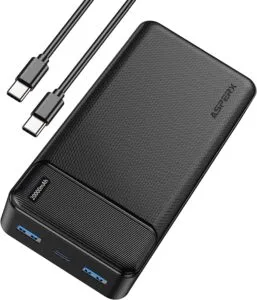 Power Bank Fast Charging with USB C Input and Output