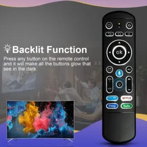 Fire Stick Remote Replacement with Backlit Function