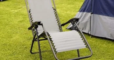 Folding Reclining Garden Chair Camping Recliner Sun Lounger