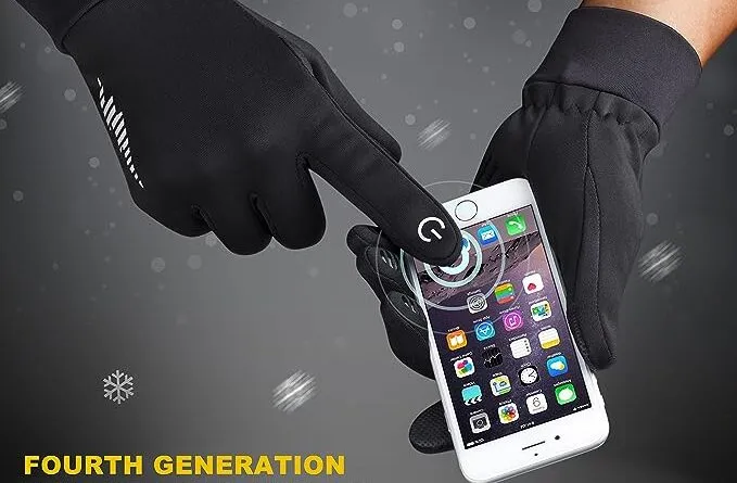 Winter Thermal Gloves Touchscreen Anti-Slip for Men and Women