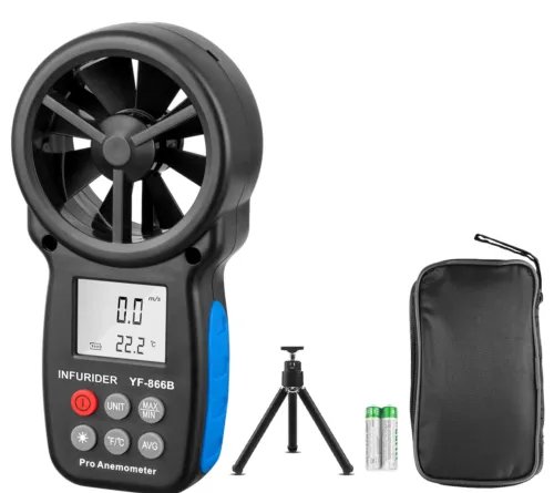 Digital Anemometer Handheld Wind Speed Meter