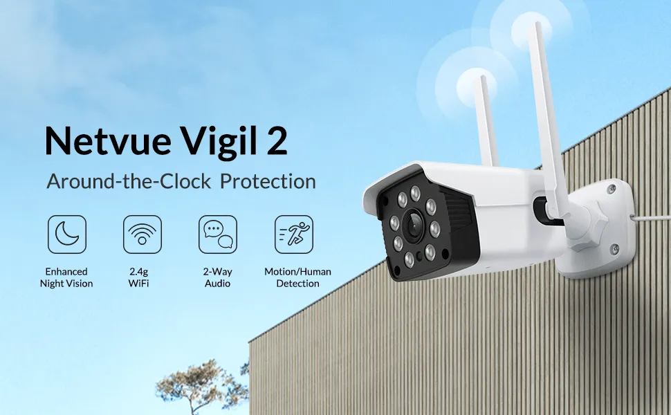 Home Security Cam with A.I. Motion Detection and Instant Alert