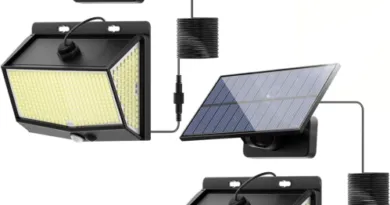 LED Solar Motion Sensor Security Light