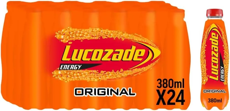 Lucozade Energy Original Sparkling Glucose Energy Drink