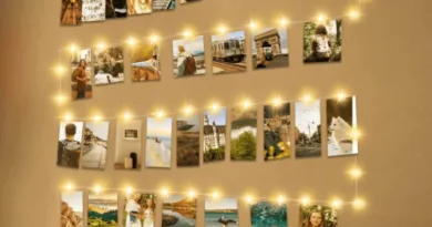 LED Photo Clip String Lights with Timer