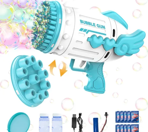 Bubble Gun Bubble Machine for Kids