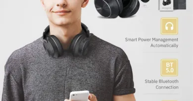 Foldable Bluetooth Wireless Headphones Over Ear