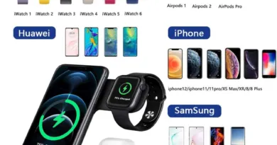 Wireless Charging Stand Dock for Apple iWatch iPhone