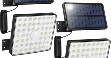 Solar Security Lights Indoor and Outdoor with Motion Sensor