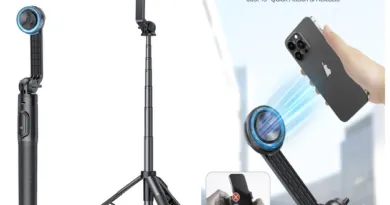 Magnetic Extendable and Portable Selfie Stick Tripod