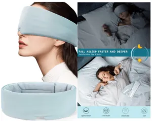 Blackout Sleep Aid Eye Mask Soft and Comfortable