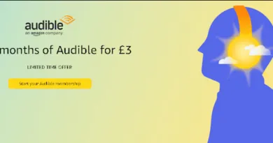 Get 3 months of Audible for £3