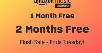 Flash Sale! Amazon Music Unlimited 2 Months Free