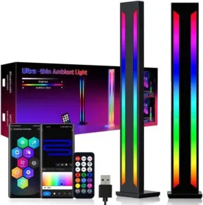 Ultra Slim LED Ambient Light Bar Smart RGB Gaming Lamp